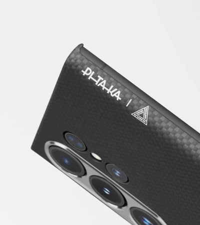 Pitaka Rebuilding Tactile Woven Case for Samsung Galaxy S24 Ultra - Black