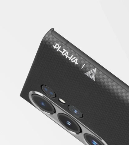 Pitaka Rebuilding Tactile Woven Case for Samsung Galaxy S24 Ultra - Black