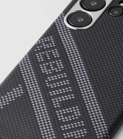 Pitaka Rebuilding Tactile Woven Case for Samsung Galaxy S24 Ultra - Black