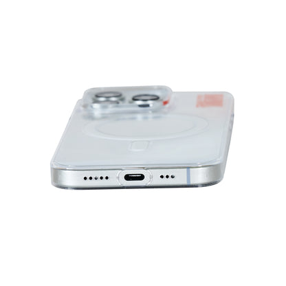 Le Prius Ragdoll Clear Case For iPhone 16 Series - Orange