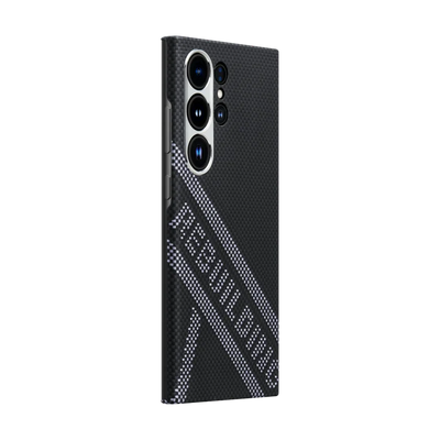 Pitaka Rebuilding Tactile Woven Case for Samsung Galaxy S24 Ultra - Black