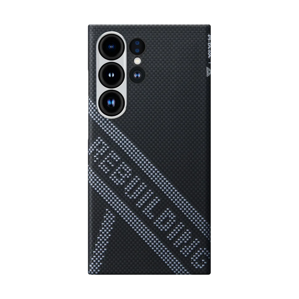 Pitaka Rebuilding Tactile Woven Case for Samsung Galaxy S24 Ultra - Black