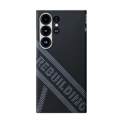 Pitaka Rebuilding Tactile Woven Case for Samsung Galaxy S24 Ultra - Black