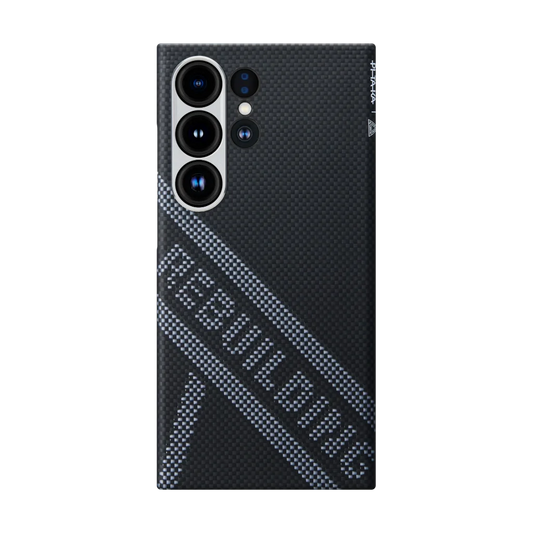 Pitaka Rebuilding Tactile Woven Case for Samsung Galaxy S24 Ultra - Black