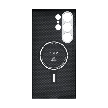 Pitaka Rebuilding Tactile Woven Case for Samsung Galaxy S24 Ultra - Black