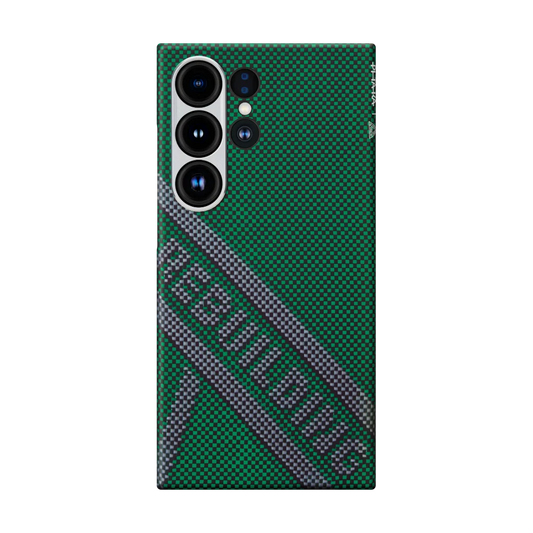 Pitaka Rebuilding Tactile Woven Case for Samsung Galaxy S24 Ultra - Green