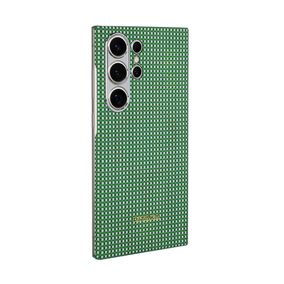 Aramid Fiber MagEZ Case 5 for S24 Ultra -Forest