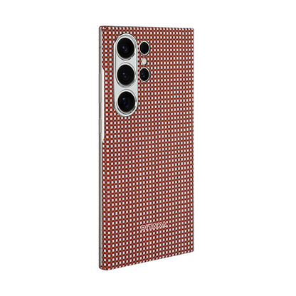 Aramid Fiber MagEZ Case 5 for S24 Ultra -Bonfire