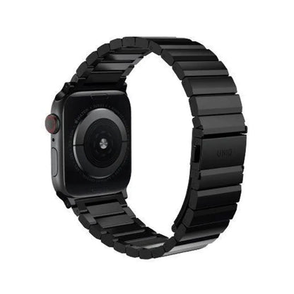 Uniq Strova  Apple Watch steel strap 49/45/44/42mm -Black