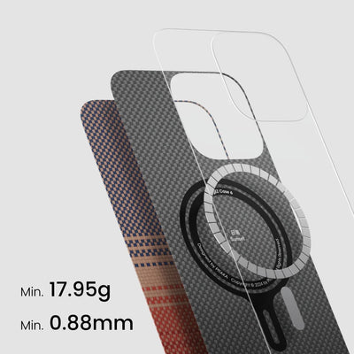 Pitaka Tactile Woven Case for iPhone 16 Series -Sunset
