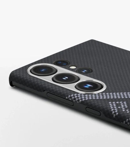 Pitaka Rebuilding Tactile Woven Case for Samsung Galaxy S24 Ultra - Black