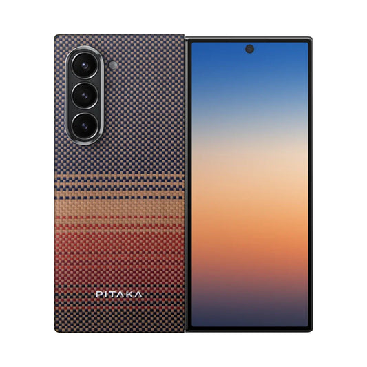 Pitaka Tactile Woven Case for Samsung Z Fold 6 - Sunset