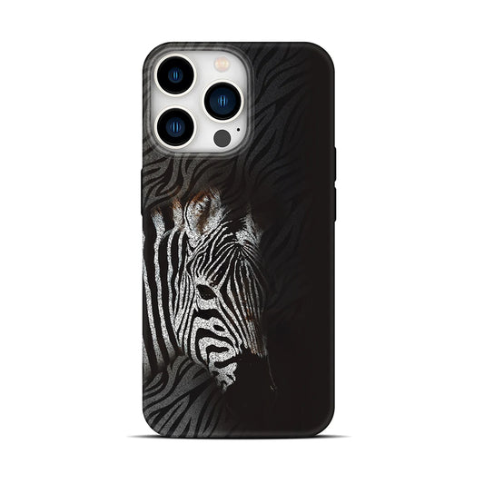 Le Prius Wild Series IMD Printed Case for iPhone 15 Series - Zebra